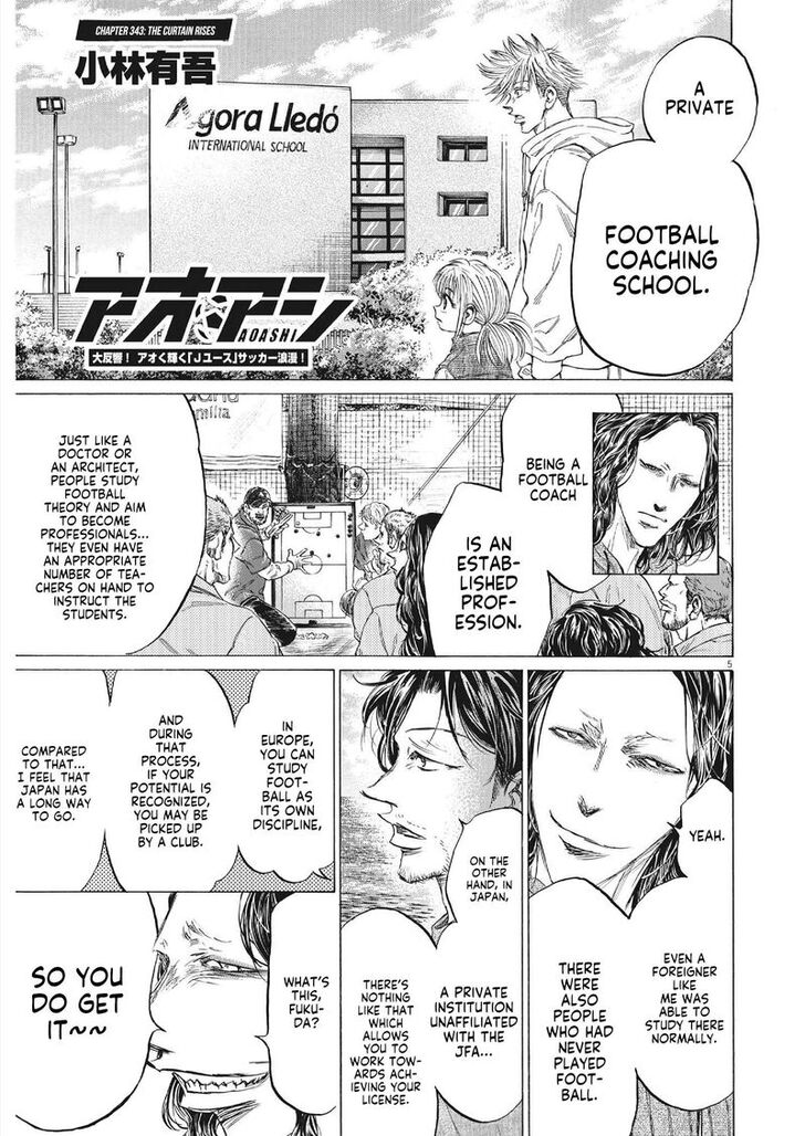 Ao Ashi, Chapter 343 image 05